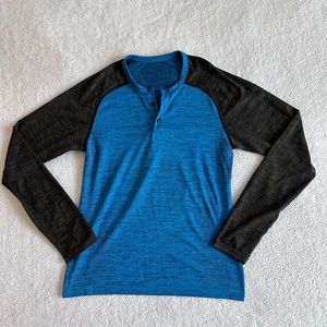 lululemon METAL VENT TECH LONG SLEEVE HENLEY Medium